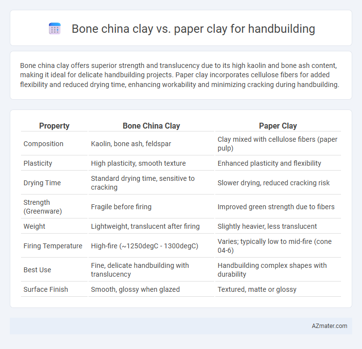 Bone china clay vs. paper clay for handbuilding - What is The Difference?