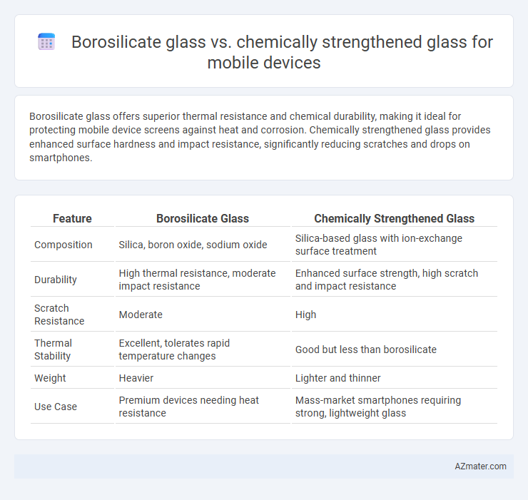 Borosilicate glass vs. chemically strengthened glass for mobile devices - What is The Difference?