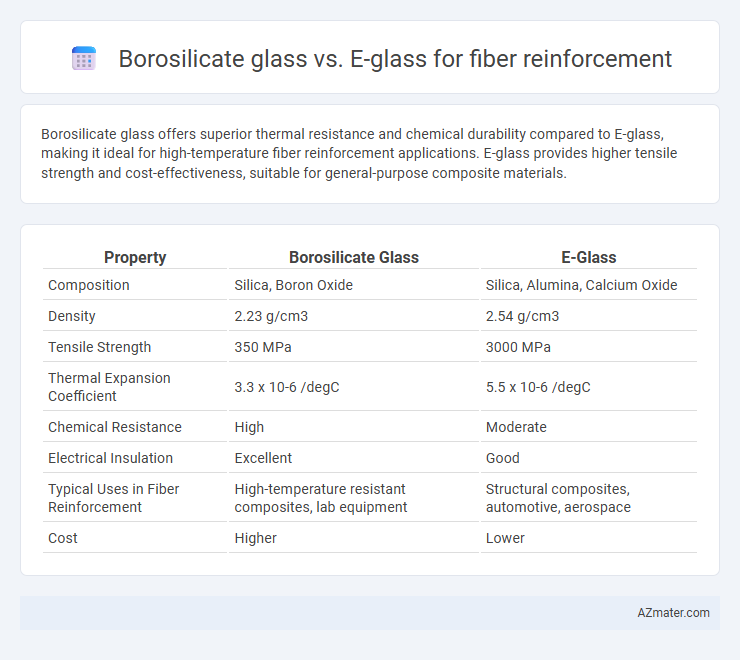 Borosilicate glass vs. E-glass for fiber reinforcement - What is The Difference?
