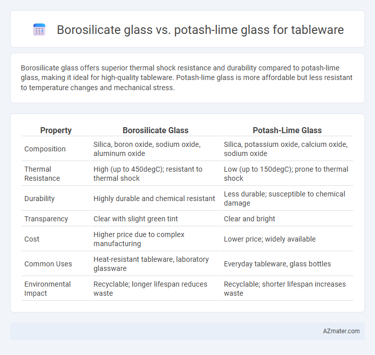 Borosilicate glass vs. potash-lime glass for tableware - What is The Difference?