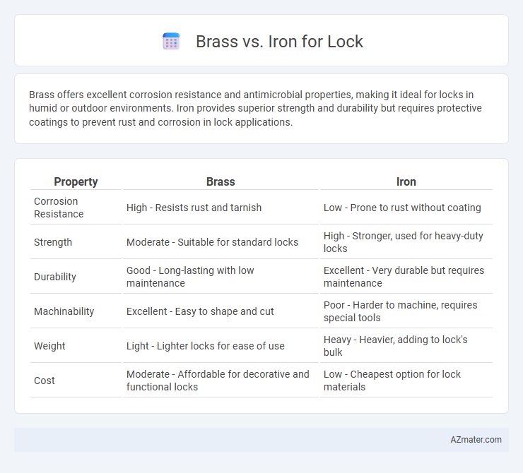 Brass vs. Iron for Lock - What is The Difference?