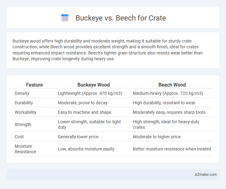 Buckeye vs. Beech for Crate - What is The Difference?