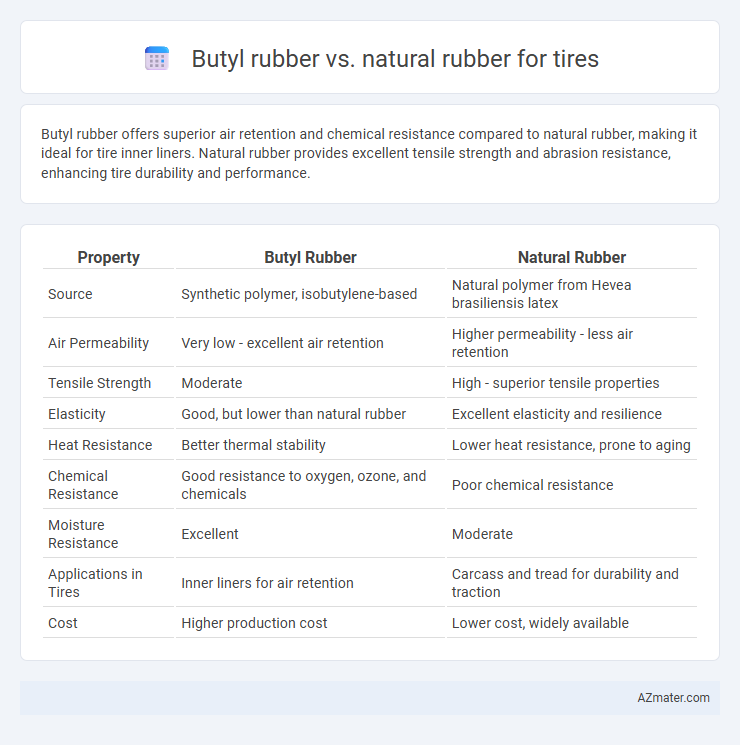 Butyl rubber vs. natural rubber for tires - What is The Difference?