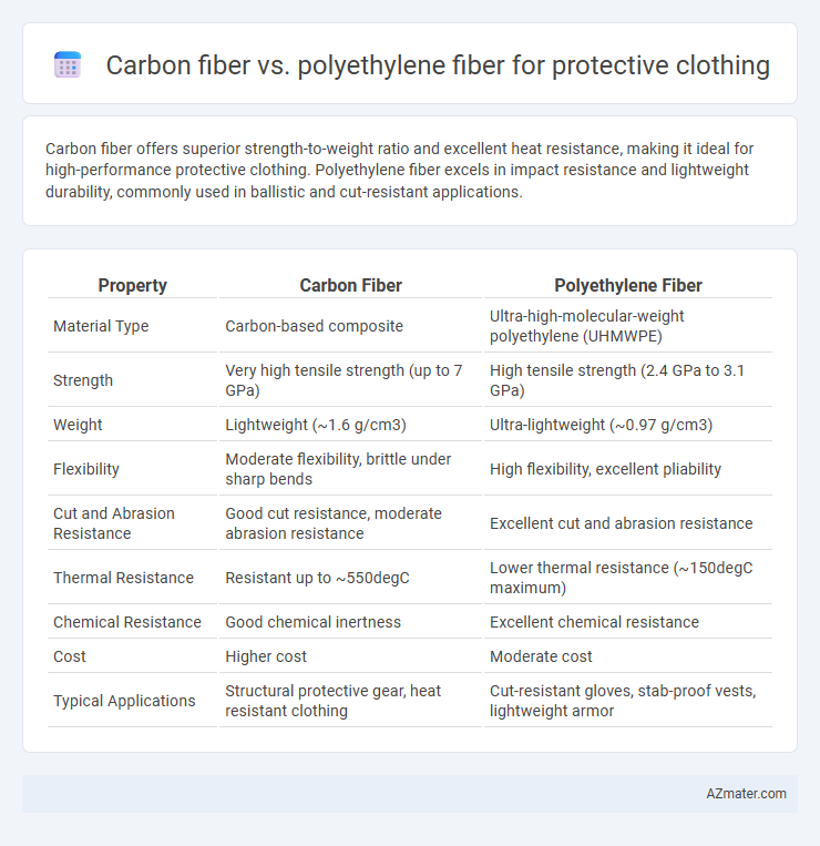 Carbon fiber vs. polyethylene fiber for protective clothing - What is The Difference?