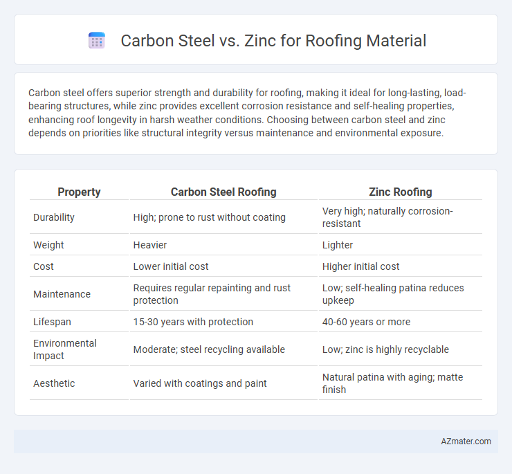 Carbon Steel vs. Zinc for Roofing Material - What is The Difference?
