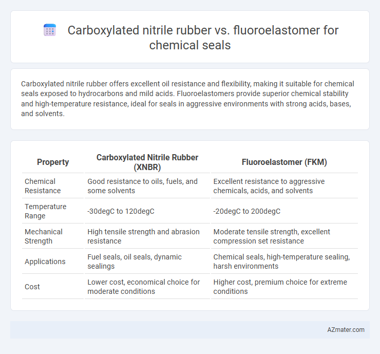 Carboxylated nitrile rubber vs. fluoroelastomer for chemical seals - What is The Difference?