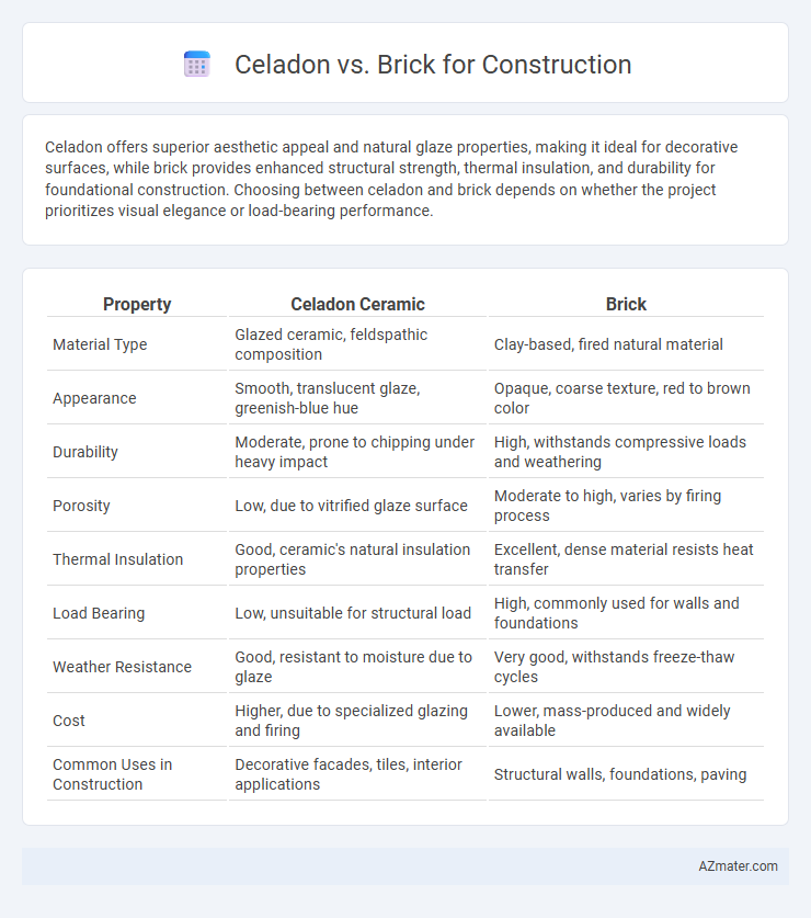 Celadon vs. Brick for Construction - What is The Difference?