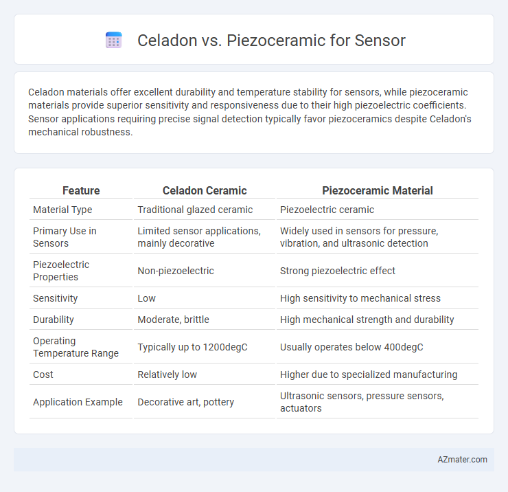 Celadon vs. Piezoceramic for Sensor - What is The Difference?