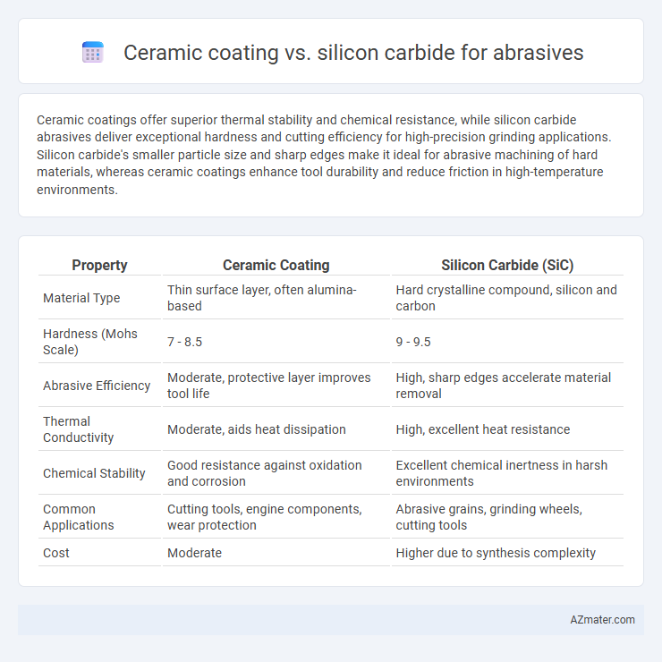 Ceramic coating vs. silicon carbide for abrasives - What is The Difference?