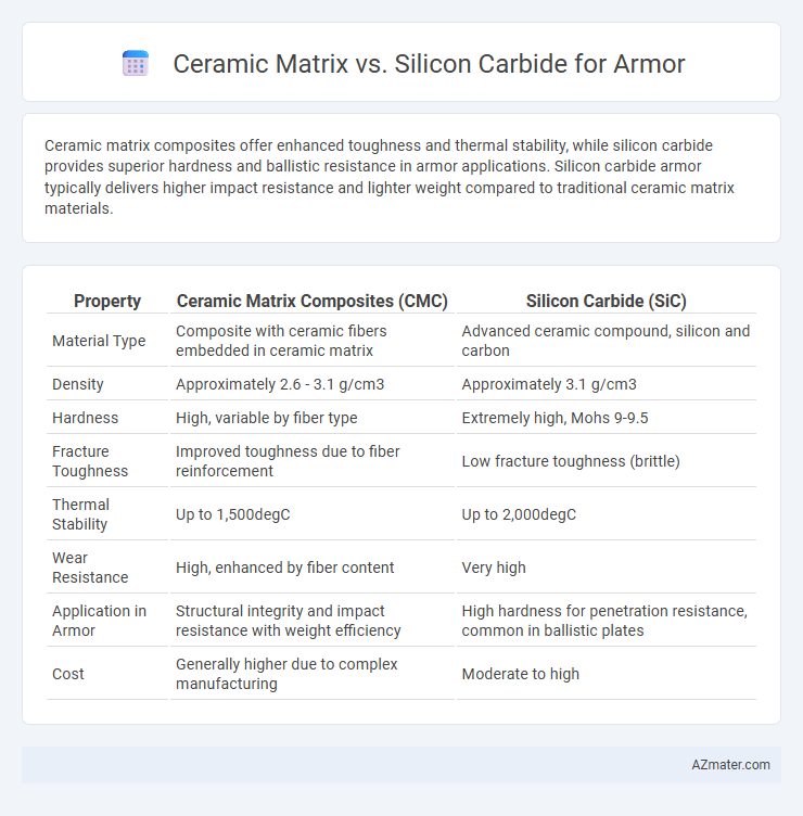 Ceramic Matrix vs. Silicon Carbide for Armor - What is The Difference?