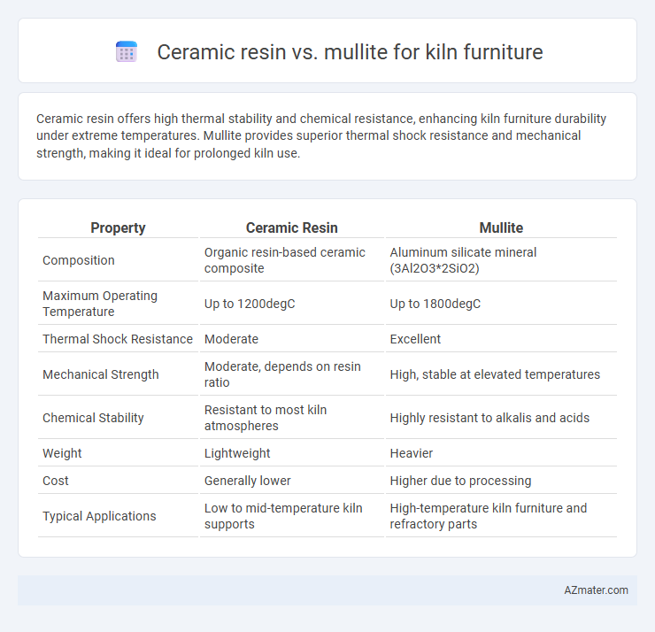 Ceramic resin vs. mullite for kiln furniture - What is The Difference?