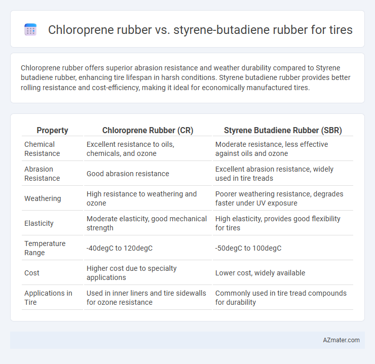Chloroprene rubber vs. styrene-butadiene rubber for tires - What is The Difference?