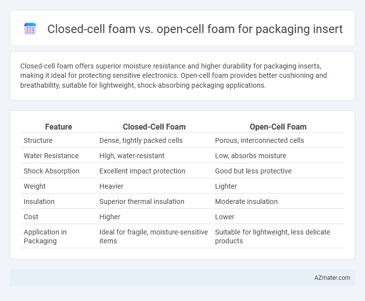 Closed-cell foam vs. open-cell foam for packaging insert - What is The Difference?