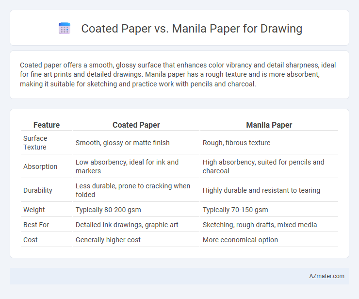 Coated Paper vs. Manila Paper for Drawing - What is The Difference?