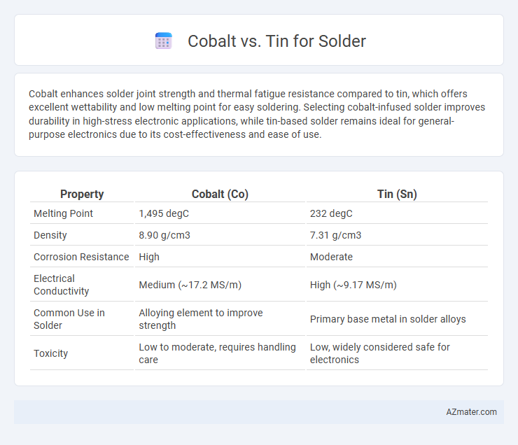 Cobalt vs. Tin for Solder - What is The Difference?