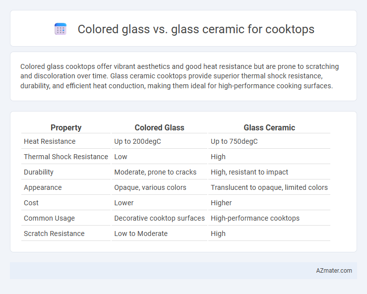 Colored glass vs. glass ceramic for cooktops - What is The Difference?
