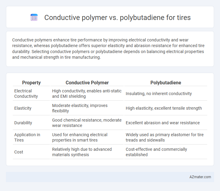 Conductive polymer vs. polybutadiene for tires - What is The Difference?