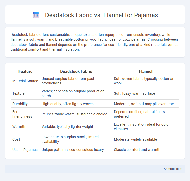 Deadstock Fabric vs. Flannel for Pajamas - What is The Difference?