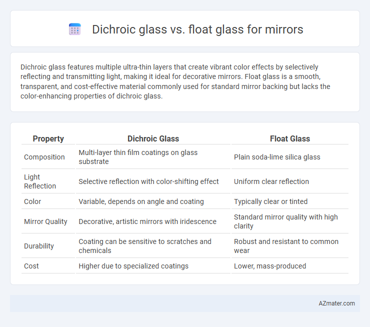 Dichroic glass vs. float glass for mirrors - What is The Difference?