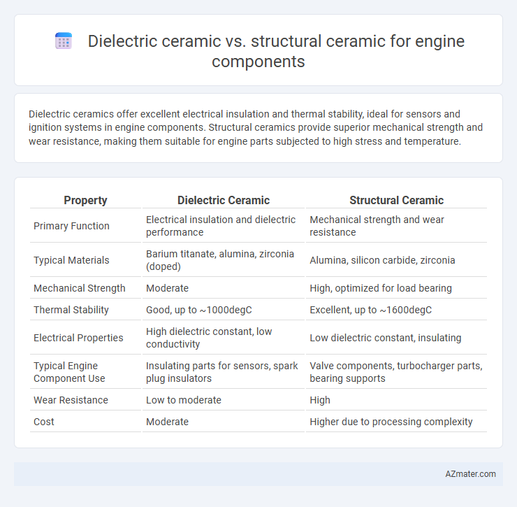 Dielectric ceramic vs. structural ceramic for engine components - What is The Difference?