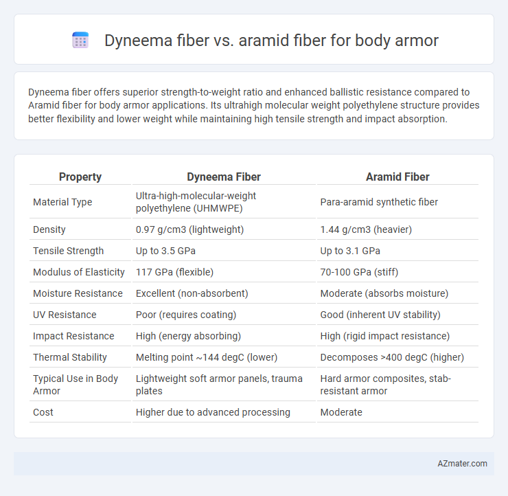 Dyneema fiber vs. aramid fiber for body armor - What is The Difference?