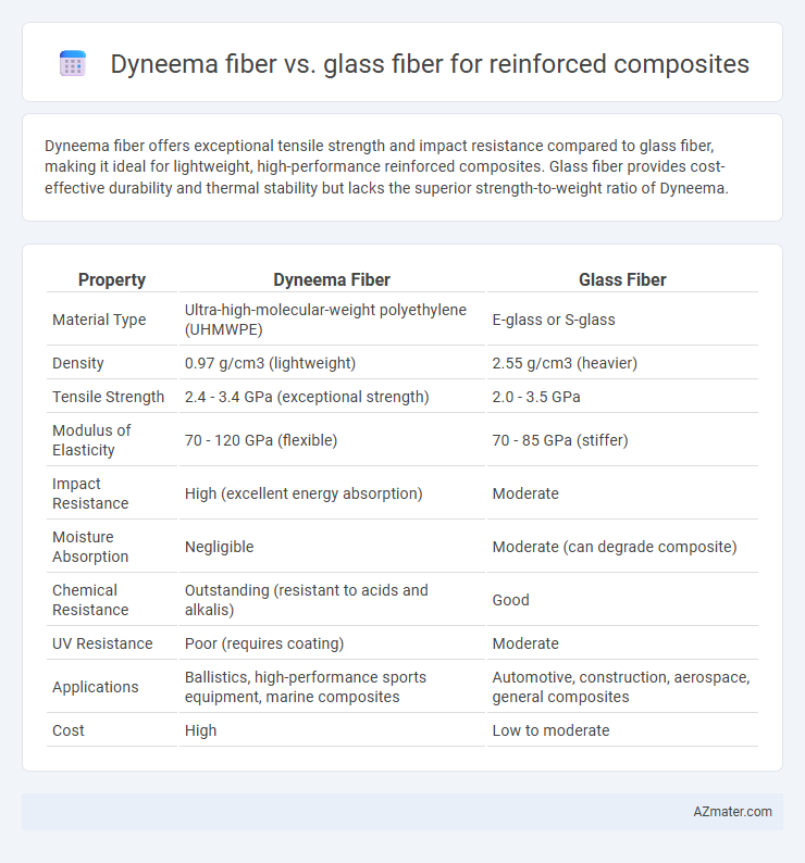 Dyneema fiber vs. glass fiber for reinforced composites - What is The Difference?