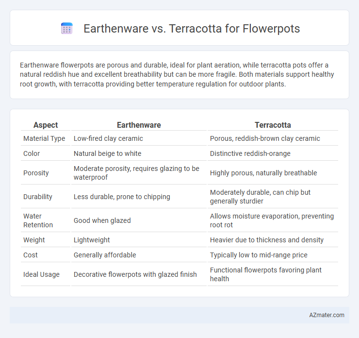 Earthenware vs. Terracotta for Flowerpots - What is The Difference?