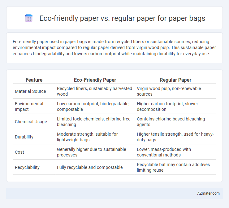 Eco-friendly paper vs. regular paper for paper bags - What is The Difference?