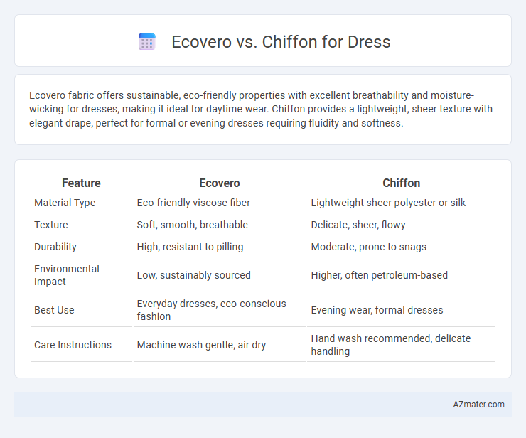 Ecovero vs. Chiffon for Dress - What is The Difference?