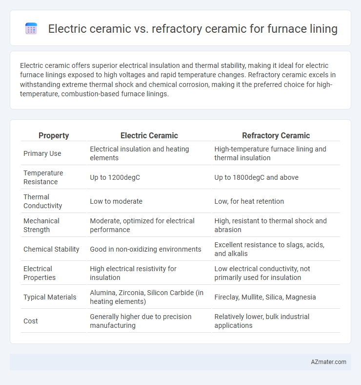 Electric ceramic vs. refractory ceramic for furnace lining - What is The Difference?