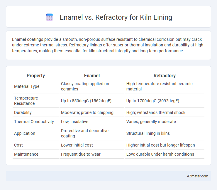 Enamel vs. Refractory for Kiln Lining - What is The Difference?