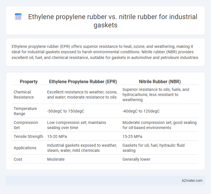 Ethylene propylene rubber vs. nitrile rubber for industrial gaskets - What is The Difference?