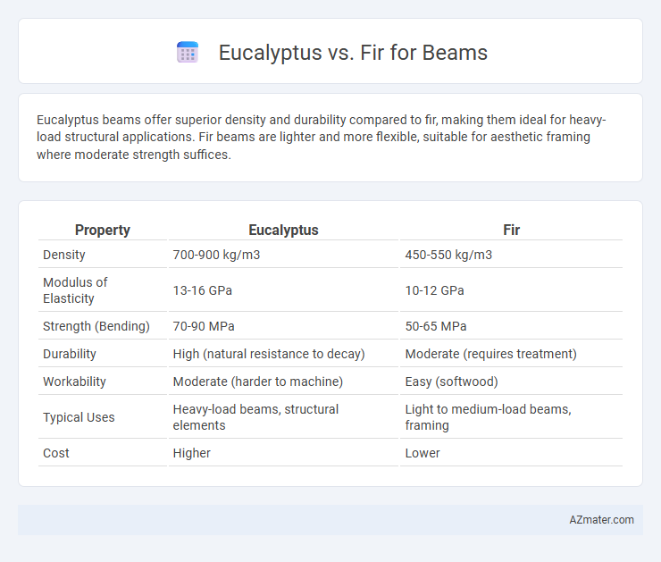 Eucalyptus vs. Fir for Beams - What is The Difference?