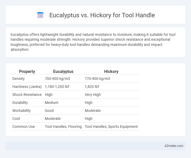 Eucalyptus vs. Hickory for Tool Handle - What is The Difference?