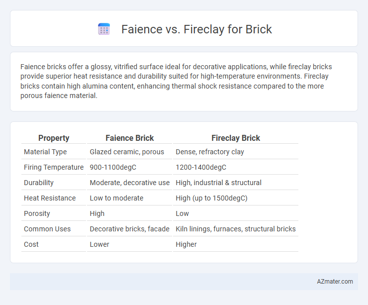Faience vs. Fireclay for Brick - What is The Difference?