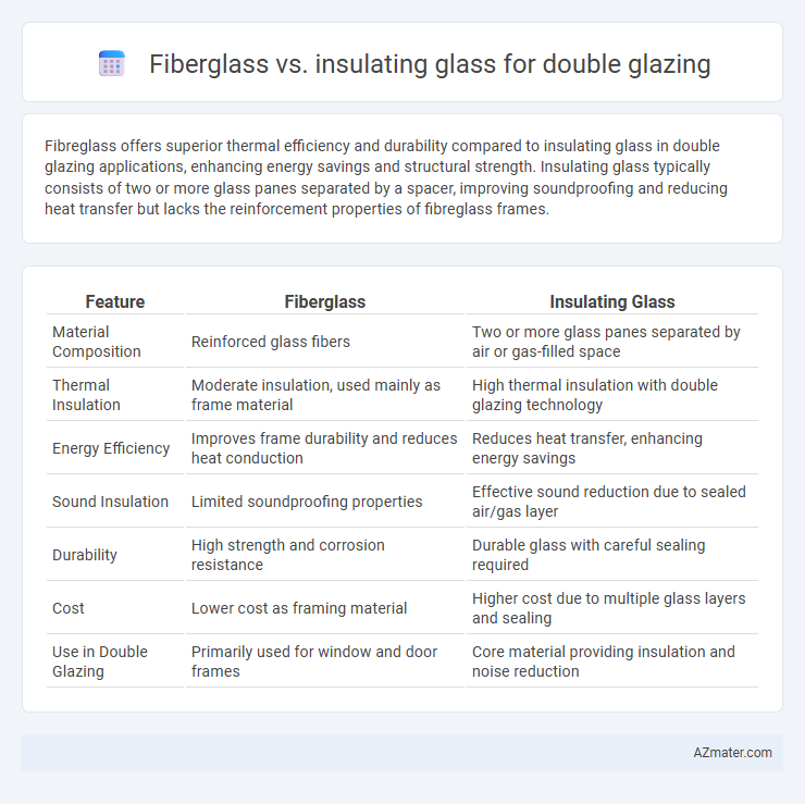 Fiberglass vs. insulating glass for double glazing - What is The Difference?