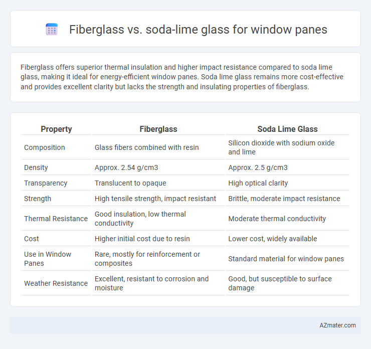 Fiberglass vs. soda-lime glass for window panes - What is The Difference?