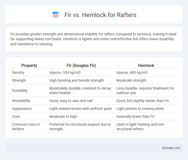 Fir vs. Hemlock for Rafters - What is The Difference?