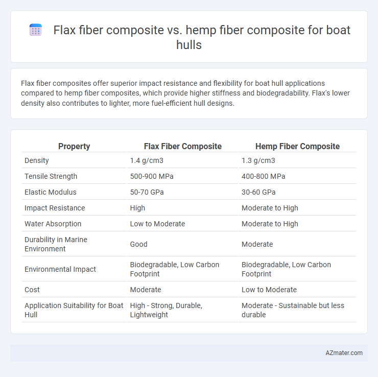 Flax fiber composite vs. hemp fiber composite for boat hulls - What is The Difference?