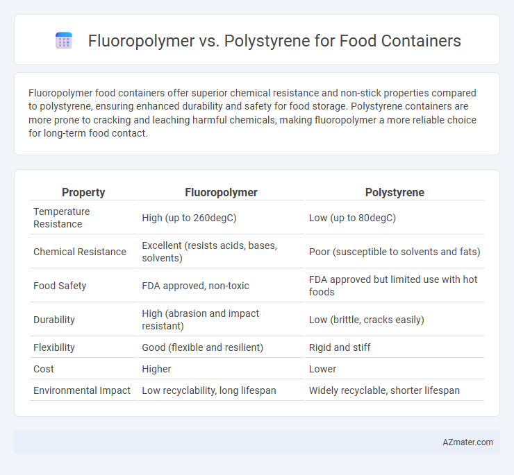 Fluoropolymer vs. Polystyrene for Food Containers - What is The Difference?