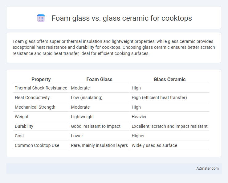 Foam glass vs. glass ceramic for cooktops - What is The Difference?