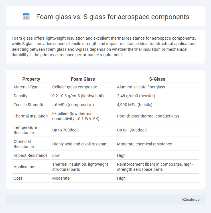 Foam glass vs. S-glass for aerospace components - What is The Difference?