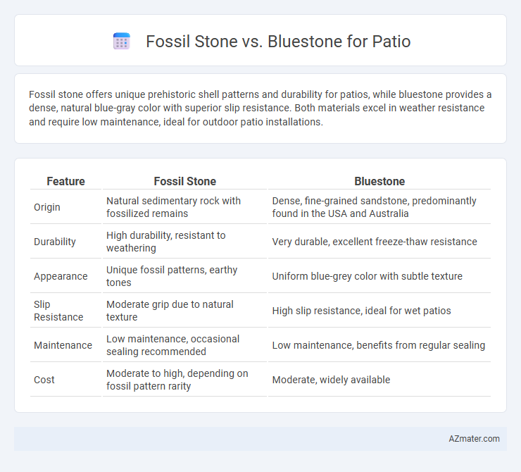 Fossil Stone vs. Bluestone for Patio - What is The Difference?