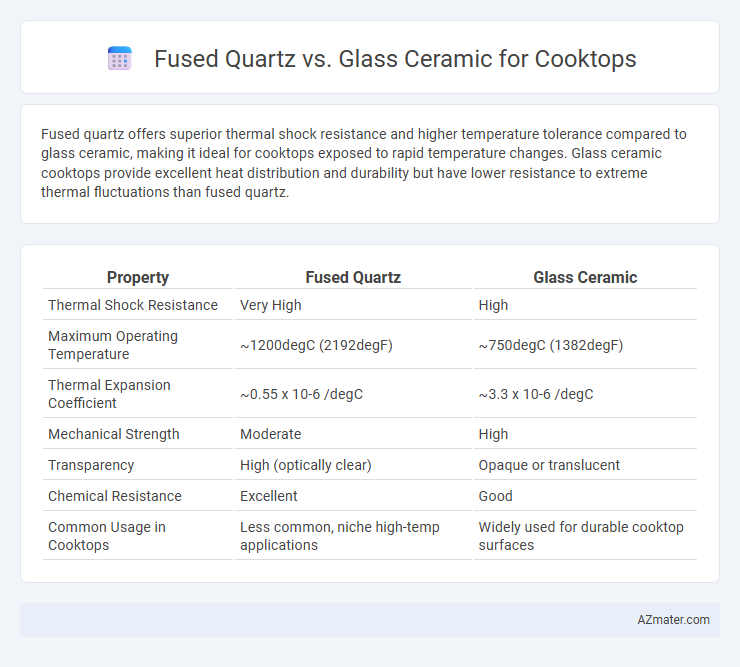 Fused Quartz vs. Glass Ceramic for Cooktops - What is The Difference?