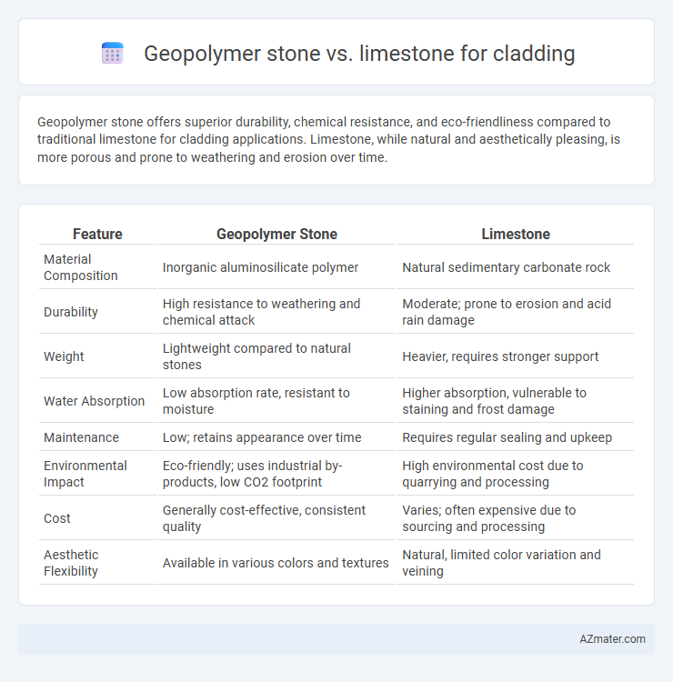 Geopolymer stone vs. limestone for cladding - What is The Difference?