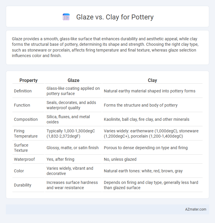 Glaze vs. Clay for Pottery - What is The Difference?