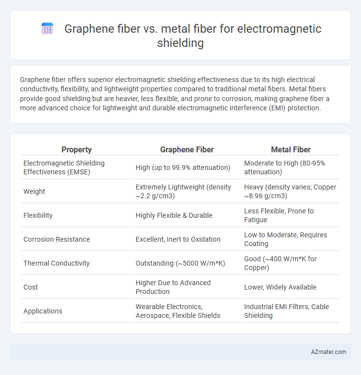 Graphene fiber vs. metal fiber for electromagnetic shielding - What is The Difference?