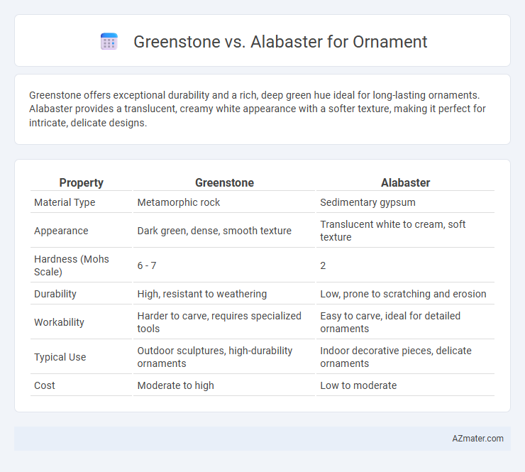 Greenstone vs. Alabaster for Ornament - What is The Difference?