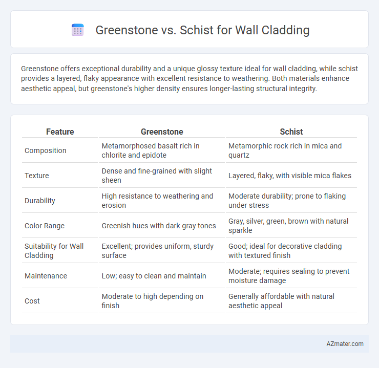 Greenstone vs. Schist for Wall Cladding - What is The Difference?