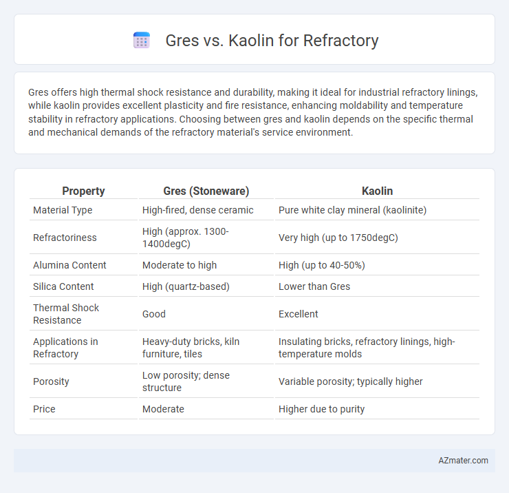 Gres vs. Kaolin for Refractory - What is The Difference?